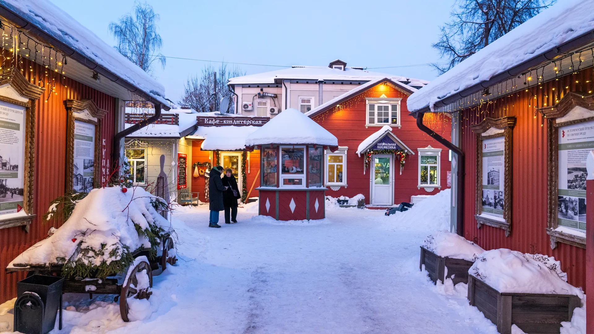 02 .Зимние виды Звенигорода